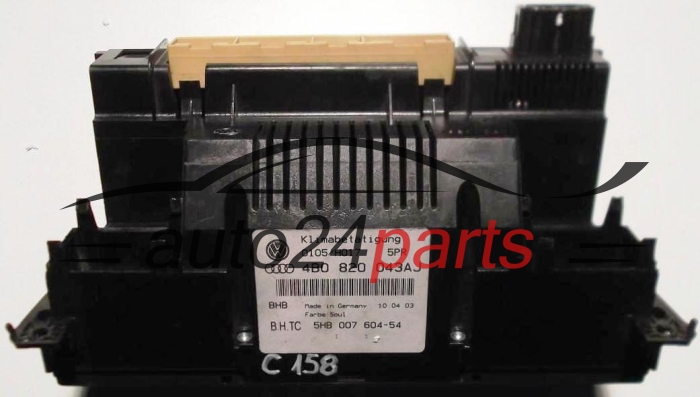 STEUERUNG HEIZUNG KLIMATRONIC KLIMAANLAGE KLIMADEBEDIENTEIL STEUERGERAT AUDI A6 HELLA 5HB00760454
