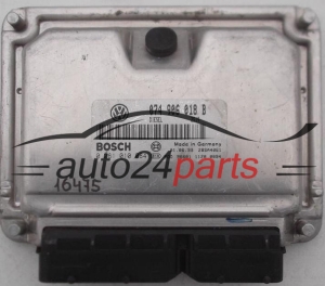 CALCULATEUR MOTEUR VW VOLKSWAGEN T4 2.5 TDI BOSCH 0 281 010 084, 0281010084, 074 906 018 B, 074906018B