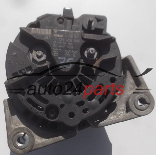 Alternator OPEL ASTRA VECTRA SIGNUM ZAFIRA 1.6 16V BOSCH 0 124 425 005, 24 447 429 XY