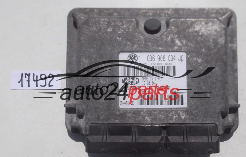 CALCULATEUR MOTEUR VW VOLKSWAGEN POLO 1.4 MAGNETI MARELLI IAW4TV.JC, IAW4TVJC, 036 906 034 JC, 036906034JC, 61601.250.02, 6160125002