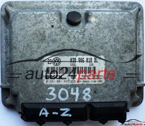 calculateur moteur pour vw volkswagen golf, bora 1.9 tdi