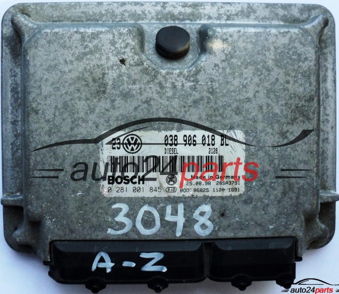 calculateur moteur pour vw volkswagen golf, bora 1.9 tdi