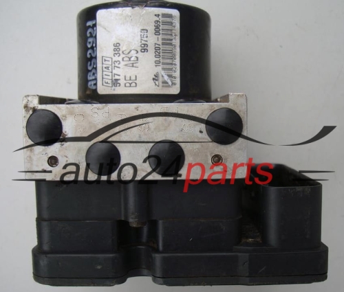 ABS POMPA I STEROWNIK FIAT DOBLO 517 73 386, 51773386, 10.0207-0069.4, 10020700694, 10.0970-1602.3, 10097016023