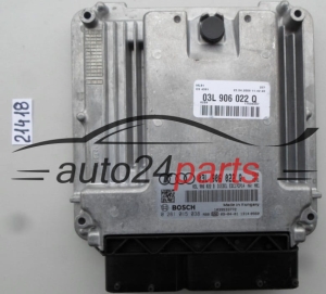 KOMPUTER STEROWNIK SILNIKA AUDI Q5 2.0 TDI BOSCH 0 281 015 038, 0281015038, 03L 906 022 Q, 03L906022Q, 03L906022B, EDC17CP14