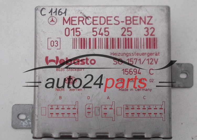 CONFORT MODULE  WEBASTO MERCEDES HELLA 5HB 006 281-02