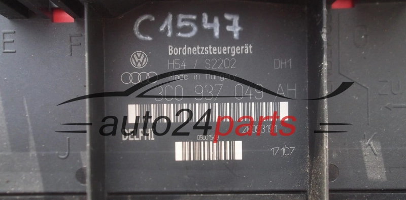 CENTRALITA DE CONFORT  BORDNETZ VW VOLKSWAGEN AUDI DELPHI 28093191
