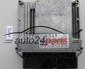 KOMPUTER STEROWNIK SILNIKA MERCEDES W211 320 CDI BOSCH 0 281 011 349, 0281011349, A 648 153 12 79, A6481531279, 6481531279, CR3.23 -   