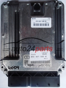 ECU ENGINE CONTROLLER AUDI A5 S5 4.2 TFSI 8T0907560M, 8T0 907 560 M, 8T0907560 BOSCH 0261S02623, 0261S02623