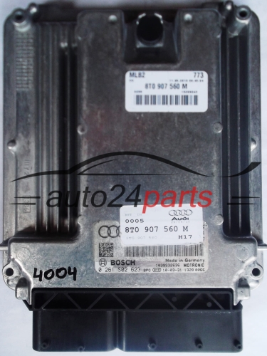 ECU ENGINE CONTROLLER AUDI A5 S5 4.2 TFSI 8T0907560M, 8T0 907 560 M, 8T0907560 BOSCH 0261S02623, 0261S02623