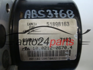 ABS POMPA I STEROWNIK ALFA ROMEO GIULIETTA 51898163, 10.0212-0670.4, 10021206704, 10.0961-2807.3, 10096128073