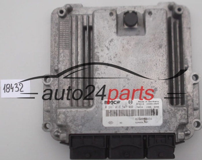 KOMPUTER STEROWNIK SILNIKA RENAULT SCENIC 2.0 DCI BOSCH 0 281 013 507, 0281013507, 8200688494