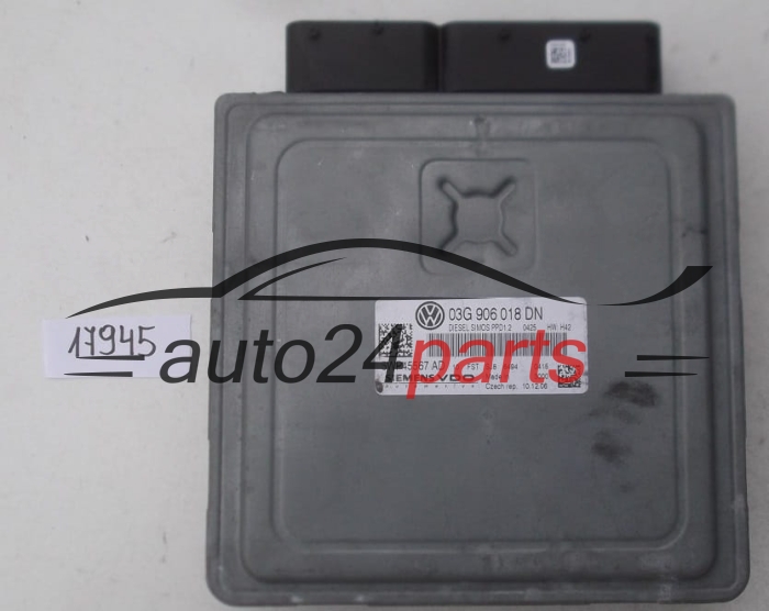 KOMPUTER STEROWNIK SILNIKA AUDI A3 2.0 TDI SIEMENS VDO 5WP45567 AD