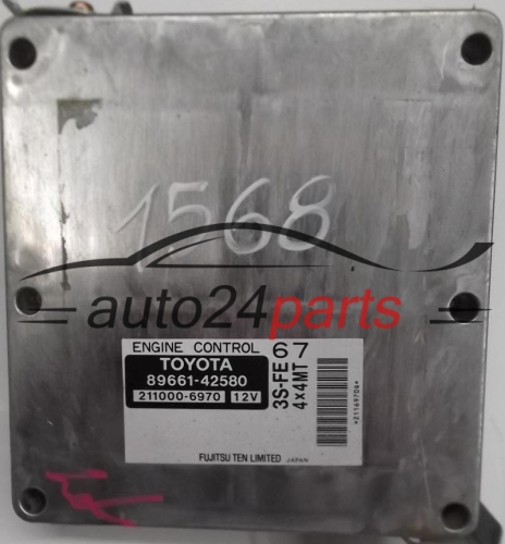 ECU CENTRALITA DE MOTOR TOYOTA RAV4 2.0 VVTI 89661-42580 3S-FE