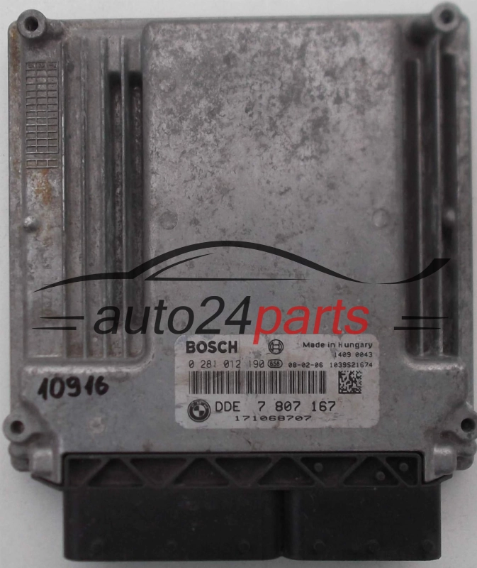 calculateur moteur pour bmw e60/e61 3.0d