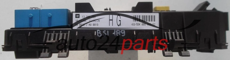 Ηλεκτρικό κιβώτιο θρυαλλίδων κουτί BSI OPEL ASTRA H GM 13 206 759 HG