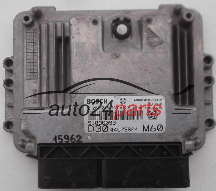 CENTRALINA DO MOTORE FIAT DUCATO 3.0 JTD BOSCH 0 281 015 733, 0281015733, 51836093