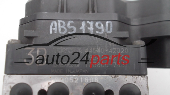 ABS PUMP TOYOTA RAF 4 44540-42020,  89541-42120,  DENSO 133800-7431