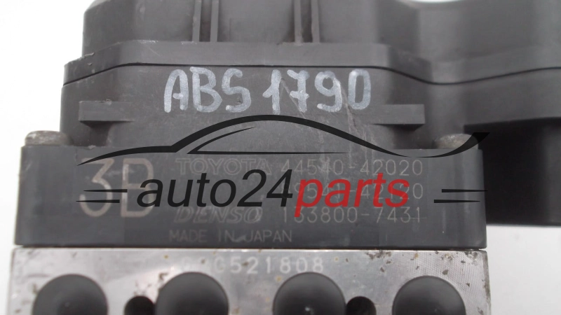 ABS PUMP TOYOTA RAF 4 44540-42020,  89541-42120,  DENSO 133800-7431