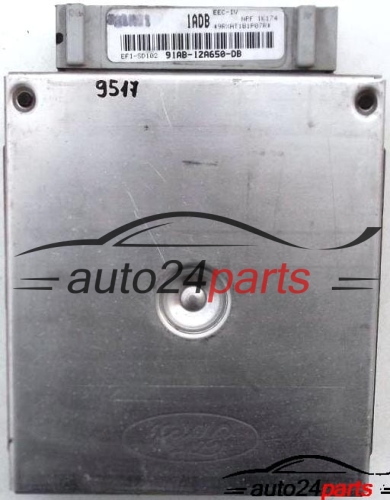 ECU ENGINE CONTROLLER FORD ESCORT 1.6, 91AB-12A650-DB