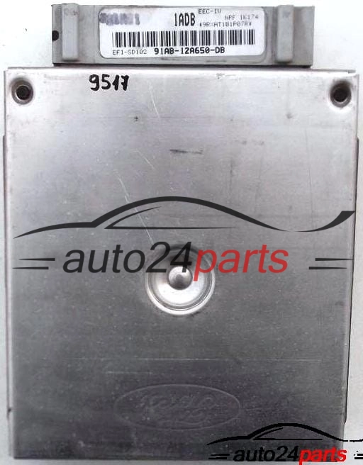 ECU ENGINE CONTROLLER FORD ESCORT 1.6, 91AB-12A650-DB