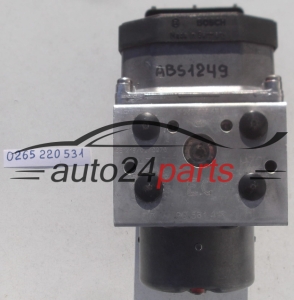 Aντλία ABS OPEL ASTRA ZAFIRA BOSCH 0 265 220 531, 0265220531, 90 581 418, 90581418, 0 273 004 363, 0273004363