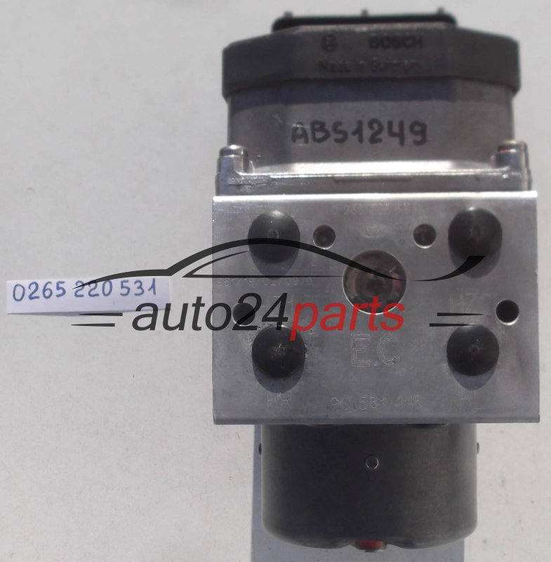 Aντλία ABS OPEL ASTRA ZAFIRA BOSCH 0 265 220 531, 0265220531, 90 581 418, 90581418, 0 273 004 363, 0273004363 