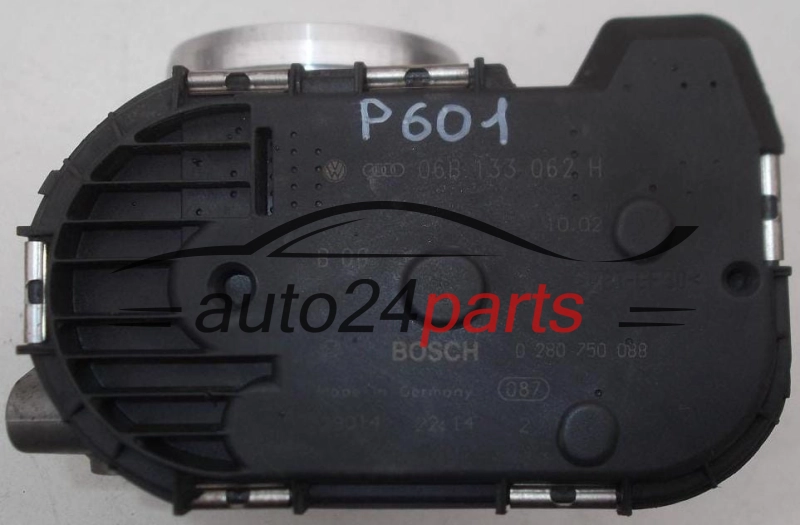 CORPO DE BORBOLETA VOLKSWAGEN AUDI A4 A6 BOSCH 0 280 750 088, 0280750088, 06B 133 062 H, 06B133062H