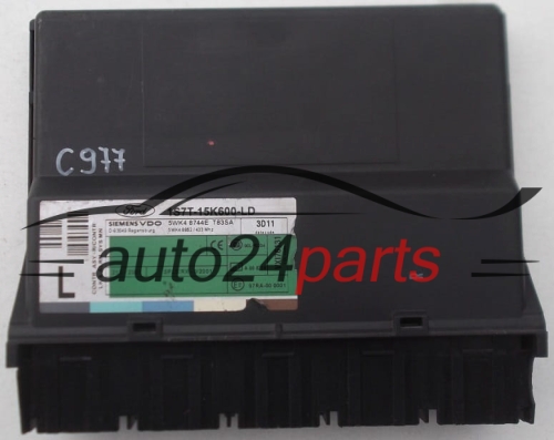 KOMFORTSTEUERGERÄT FORD MONDEO 3S7T15K600LD, 3S7T-15K600-LD, 5WK48744E, 5WK4 8744E