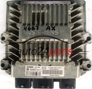 CALCULATEUR MOTEUR CITROEN C2 1.4 HDI 5WS40115C-T SID 804 SW9652890280, SW 9652890280 HW9647568180, HW 9647568180