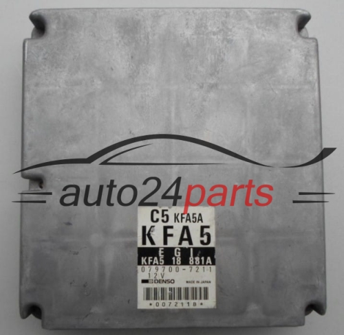 ECU CENTRALITA DE MOTOR  MAZDA XEDOS 6 Denso 079700-7211, KFA5 18 881A