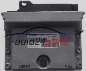 CENTRALITA DE MOTOR CITROEN XANTIA 1.9 TD BOSCH 0 281 001 669, 0281001669, 96 316 652 80, 9631665280
