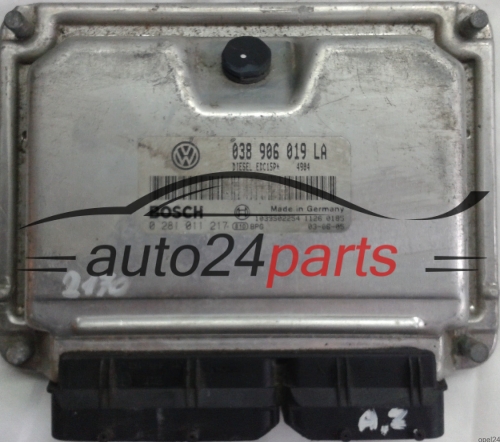 ECU CENTRALITA DE MOTOR SKODA FABIA VW VOLKSWAGEN POLO 1.9 TDI 038906019LA