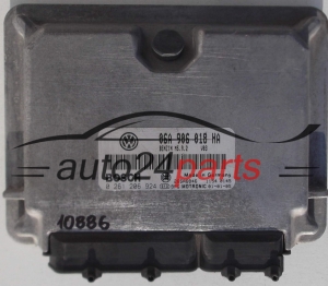 KOMPUTER STEROWNIK SILNIKA SKODA OCTAVIA 2.0 BOSCH 0 281 206 924, 0281206924, 06A 906 018 HA, 06A906018HA - 