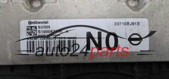 Calculateur Moteur NISSAN JUKE 1.5 DCI Continental S180067168 A,  23710BJ91B
