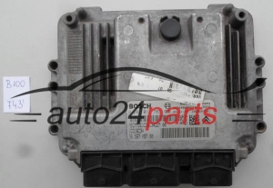 KOMPUTER STEROWNIK SILNIKA PEUGEOT 206 2.0 HDI BOSCH 0 281 011 783, 0281011783, 96 567 097 80, 9656709780, 9654490280, 1039S07241, EDC16C34 -  743