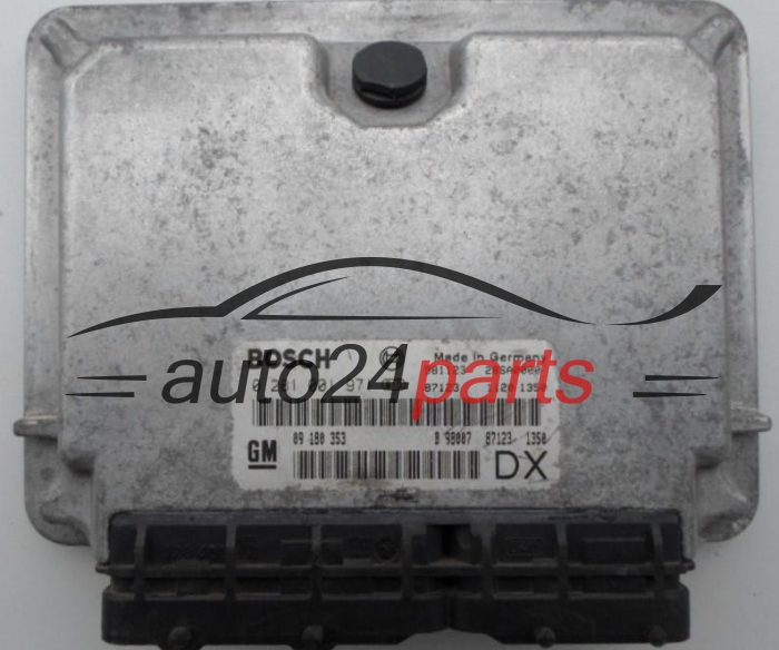 Μονάδα Ελέγχου Κινητήρα  OPEL ASTRA VECTRA ZAFIRA 2.0 DTL BOSCH 0 281 001 971, GM 09 180 353 DX