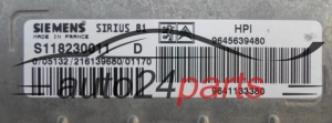 Calculateur Moteur CITROEN PEUGEOT SIEMENS S118230011 D,  9645639480