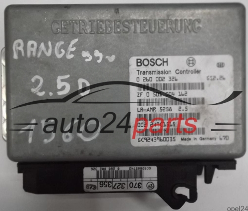BOITE DE VITESSES AUTOMATIQUE LAND RANGE ROVER 2.5 TD BOSCH 0260002326, 0 260 002 326