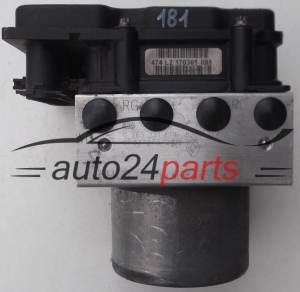 ABS RENAULT MEGANE SCENIC BOSCH 0 265 231 474, 0265231474, 8200 344 606, 8200344606, 0 265 800 387, 0265800387