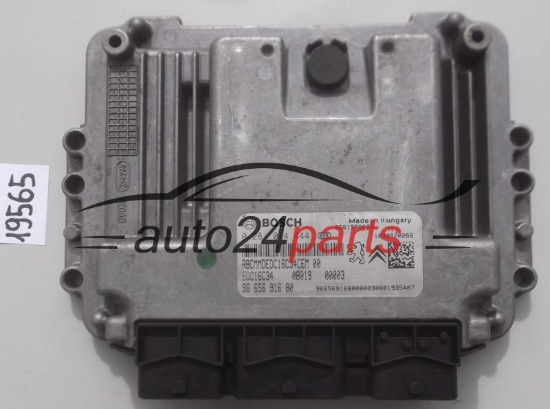 KOMPUTER STEROWNIK SILNIKA CITROEN PEUGEOT 1.4 HDI BOSCH 0 281 014 444, 96 656 916 80