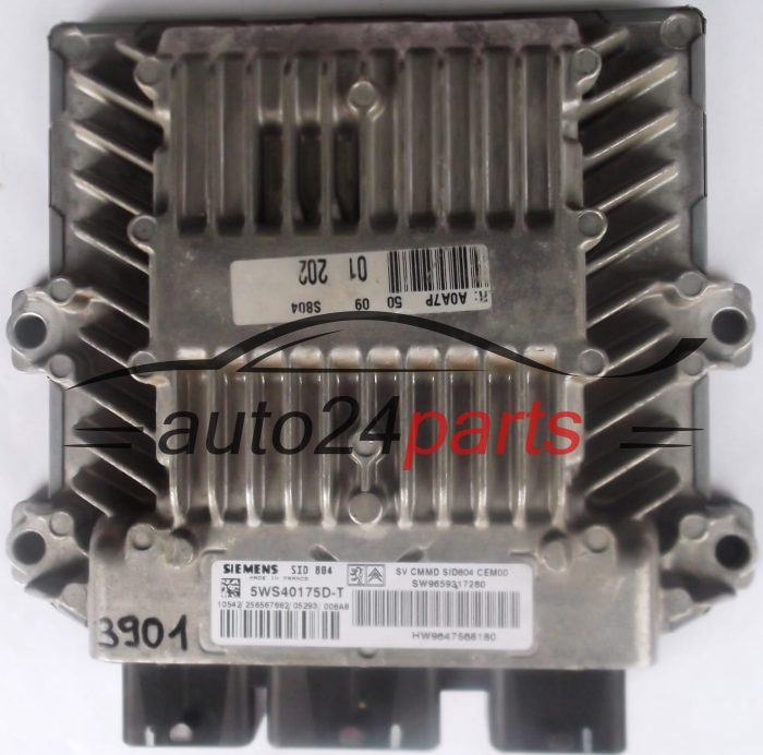 calculateur moteur pour peugeot 1007 1.4 hdi