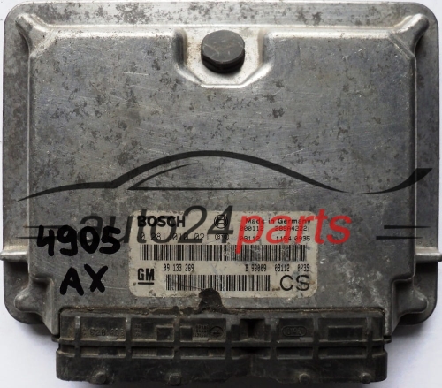 KOMPUTER STEROWNIK SILNIKA OPEL ASTRA ZAFIRA 2.0 DTI X20DTL X20DTH BOSCH 0281010021, 0 281 010 021, 09133269 CS, 09 133 269, 9133269, 28SA4222 -  4905, 8851, 12077