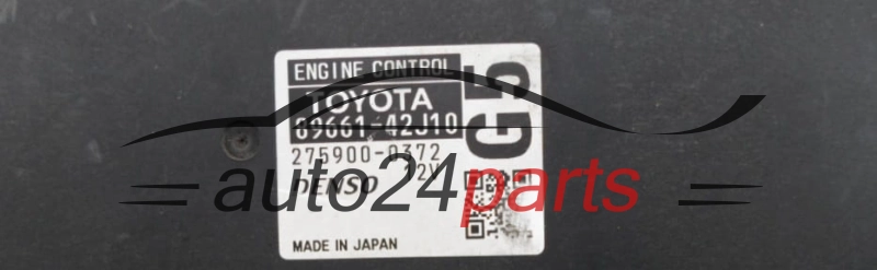 KOMPUTER STEROWNIK SILNIKA TOYOTA RAF 4 Denso 275900-0372, 2759000372, 89661-42J10, 8966142J10 