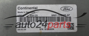 Μονάδα Ελέγχου Κινητήρα FORD FIESTA 1.4 8A61-12B565-AF, 8A6112B565AF, 5WP22365AF