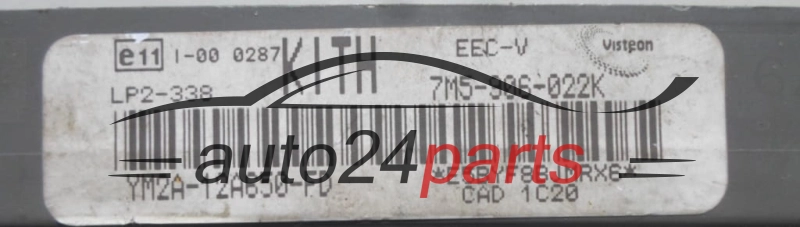 FORD GALAXY 2.3 VISTEON YM2A-12A650-FD, YM2A12A650FD, 7M5-906-022K, 7M5906022K, KITH, LP2-338