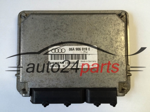 KOMPUTER STEROWNIK SILNIKA AUDI A3 1.6 AKL 06A 906 019 E, 06A906019E, SIEMENS 5WP4318 07, 5WP431807