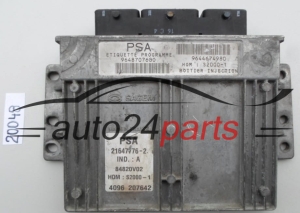 KOMPUTER STEROWNIK SILNIKA CITROEN 1.8 Sagem 21647776-2, 216477762, 9644674980, PSA 9648707680 - 20048, 20049 
