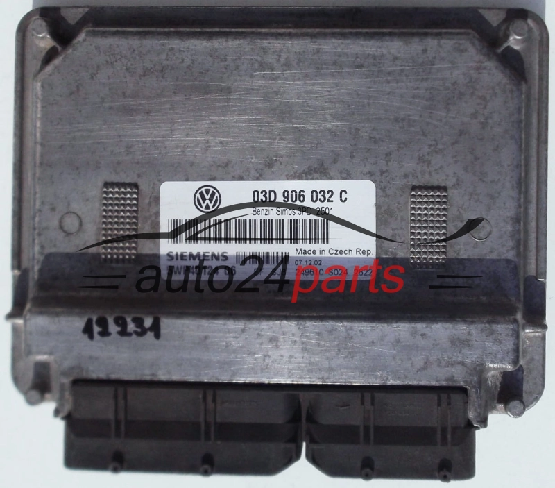 KOMPUTER STEROWNIK SILNIKA VW VOLKSWAGEN POLO 1.2, SIEMENS 5WP40124 03