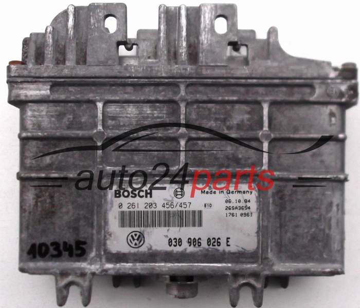 030906026E, 030 906 026 E, BOSCH 0261203456/457, 0 261 203 456, 0 261 203 457