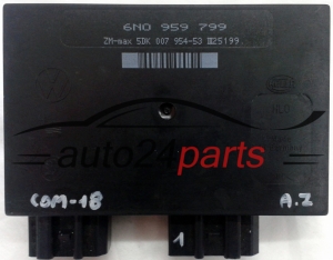 CENTRALITA DE CONFORT 6N0959799, 6N0 959 799, HELLA 5DK007954-53, 5DK 007 954-53 VW POLO